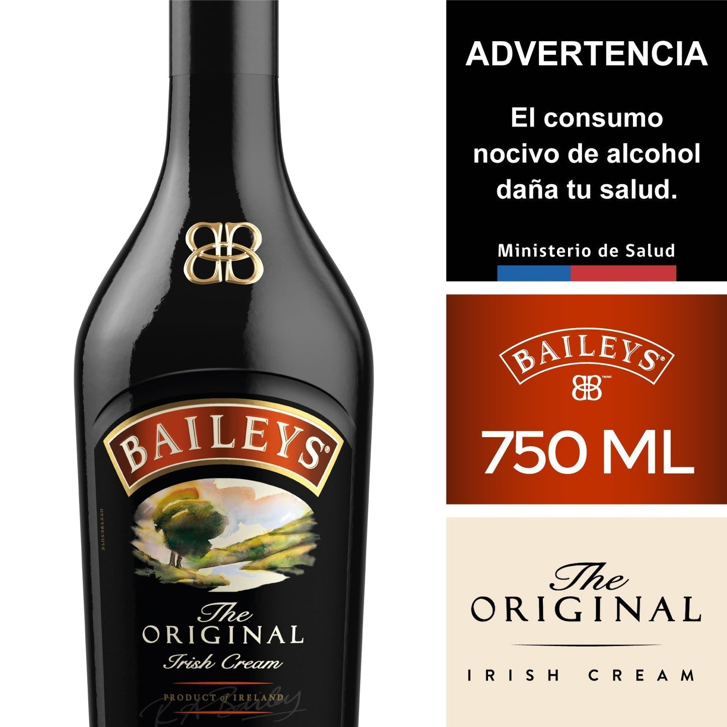 Baileys Orig 75cl 12Y 12X01 conalarm (5012)