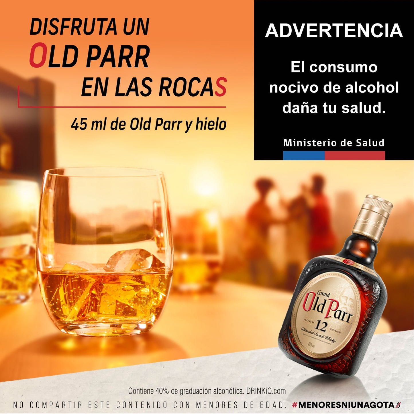 Old Parr 12Y Pk 75cl 12Y 12X01