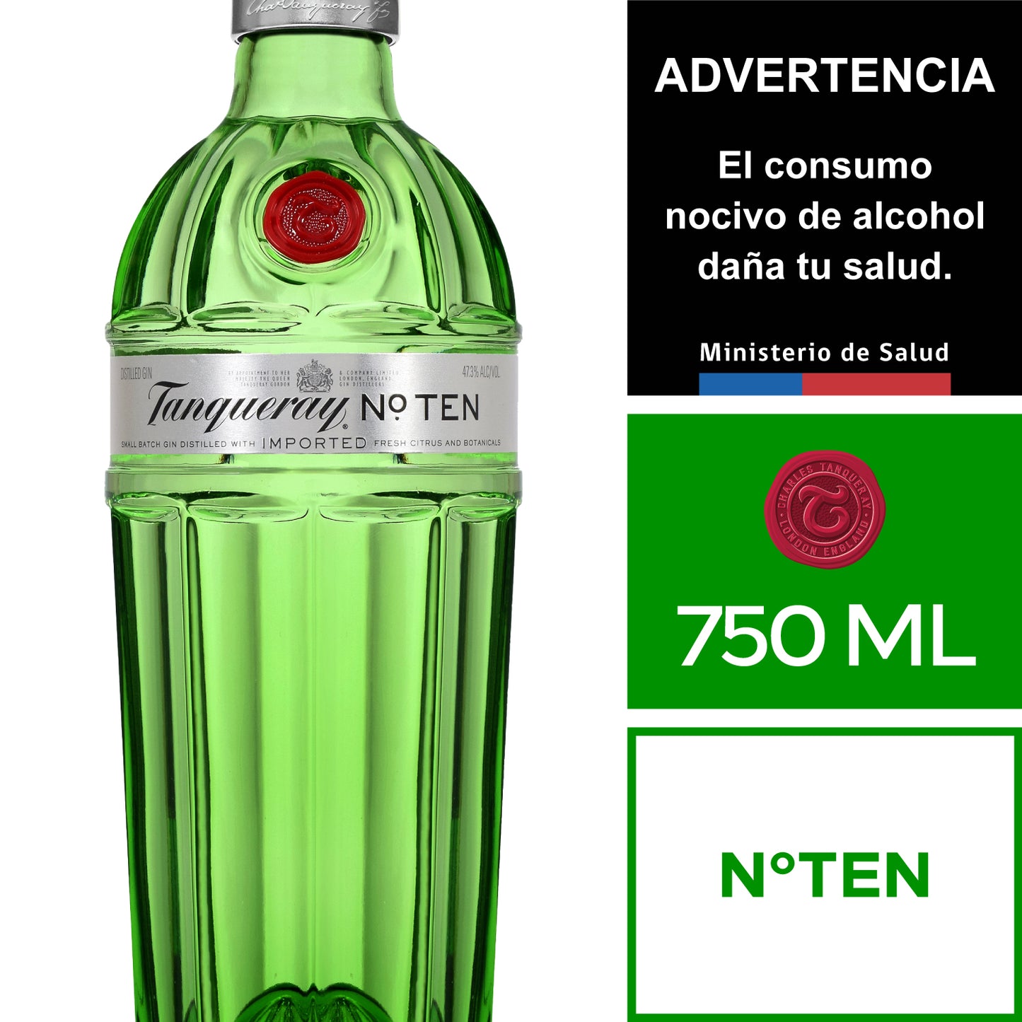 Tanqueray N° Ten 750 cc