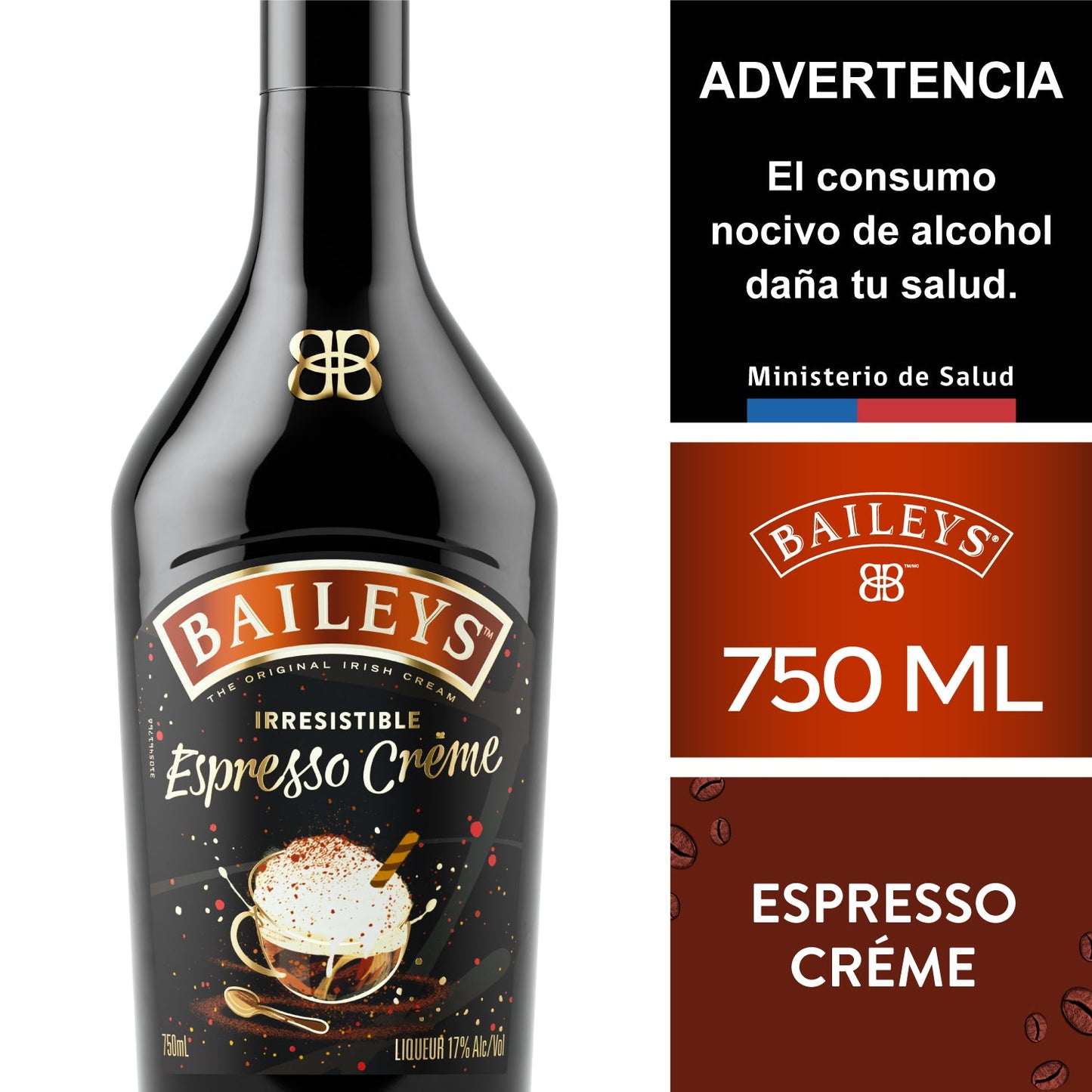 Baileys Eps Crm 75cl c/ alrm12X01-W (5012)