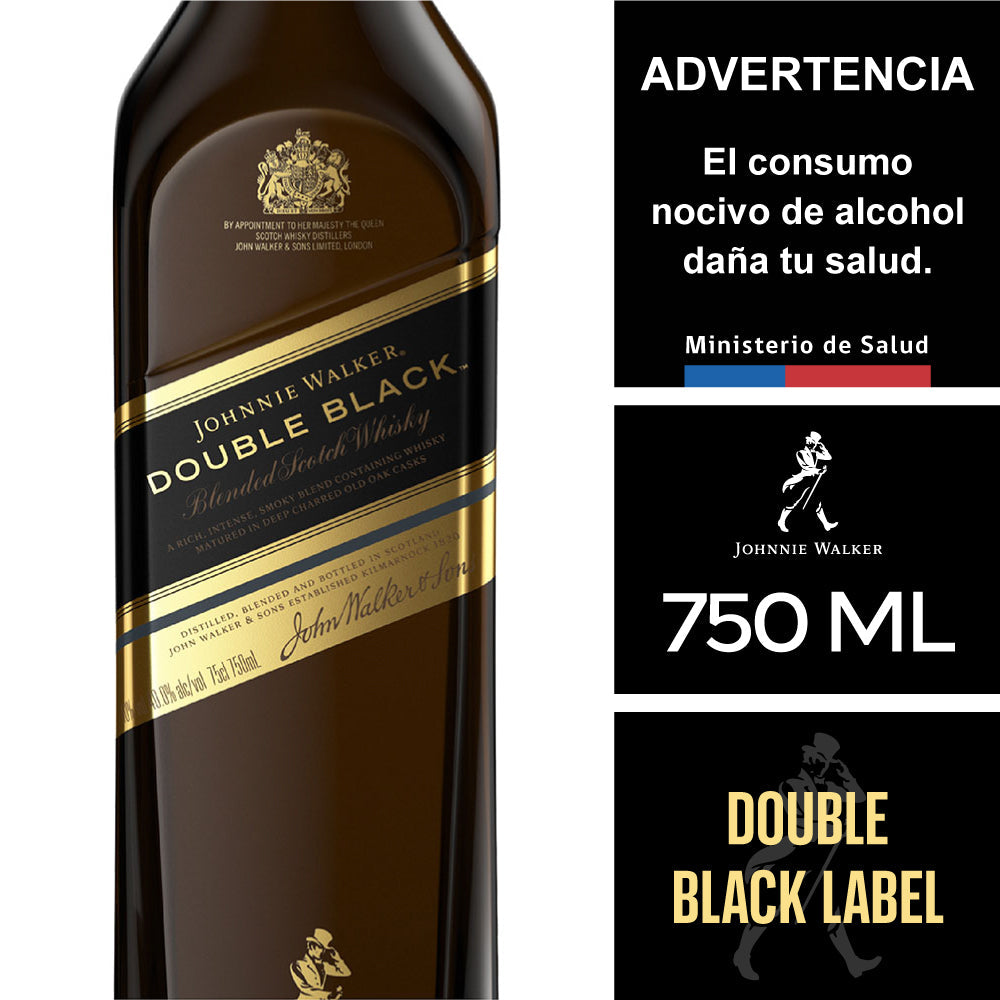Johnnie Walker Double Black 750 cc (5012)
