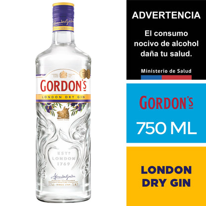 Gordons Dry Gin 75cl 12X01 (5012)