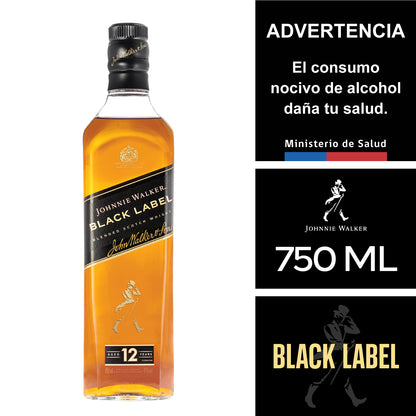 Johnnie Walker Black 750 cc