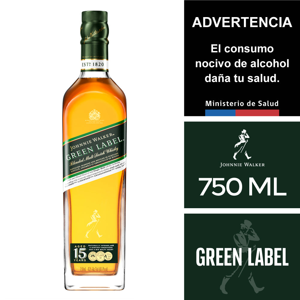 Johnnie Walker Green 750 cc (5012)