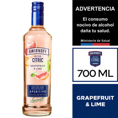 Smirnoff Bitter Citric 700 cc