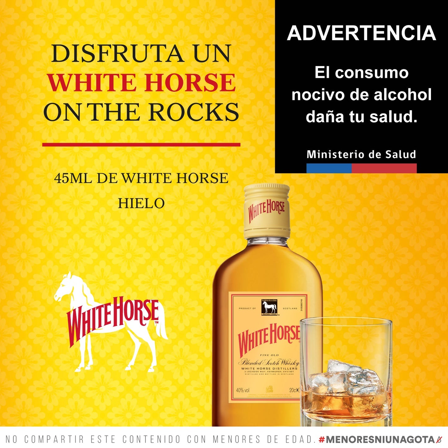 WHITE HORSE FO 20CL 08X06 (5012)