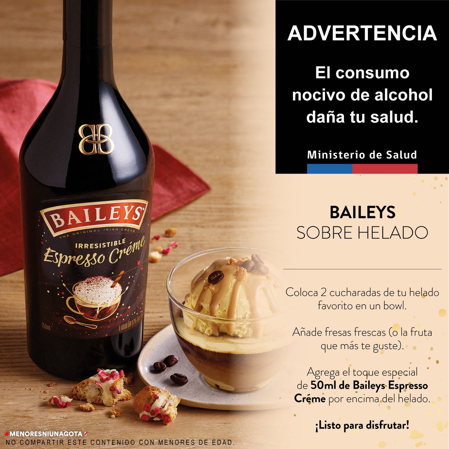 Baileys Espresso Cream 750 cc (5012)