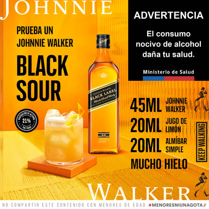 WHISKY JW BLACK LABEL 40 20CL 24X01 (5012)