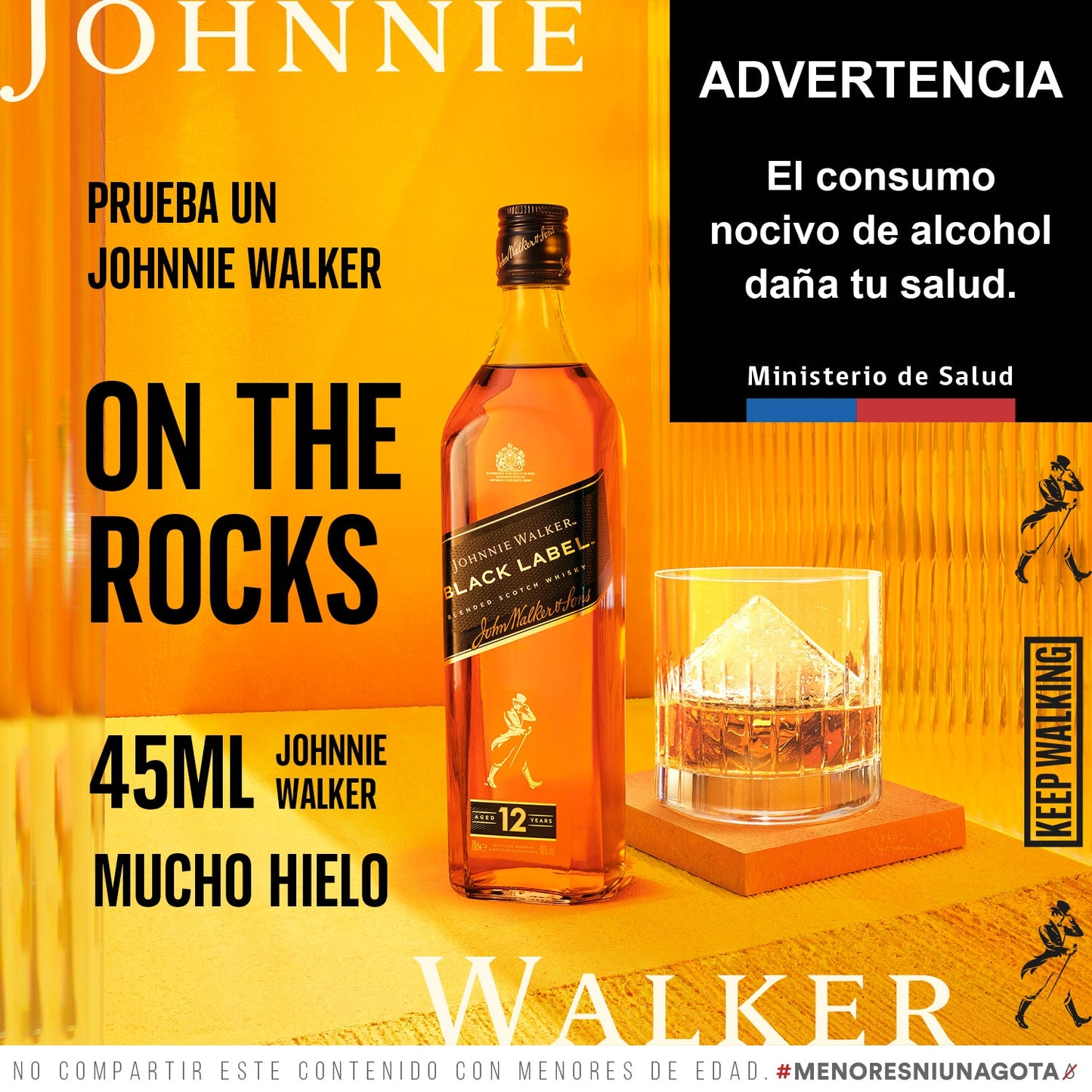 JW Black 75cl con alarma 12X01 (5012)