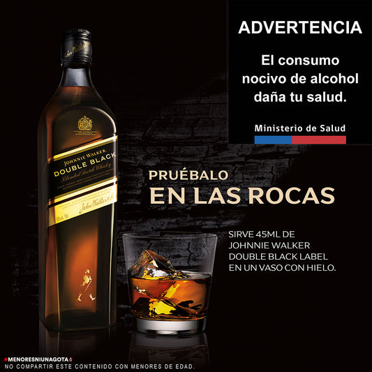 Johnnie Walker Double Black 750 cc