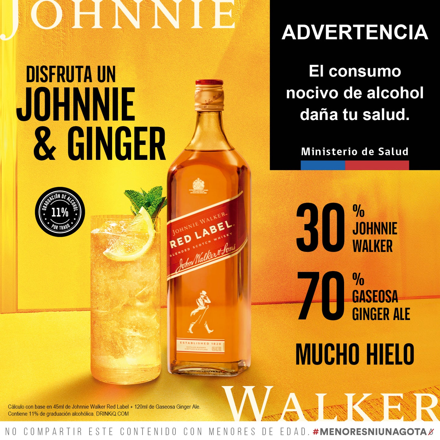 JW Red 75cl con alarm 12X01-W