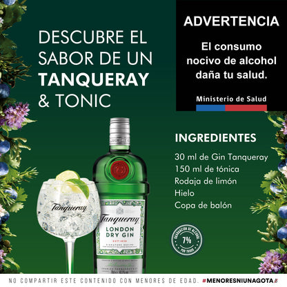 Tanqueray London Dry 700 cc (5012)