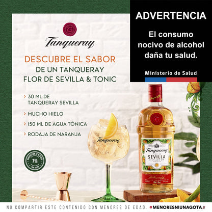 Tanqueray Flor de Sevilla 700 cc (5012)