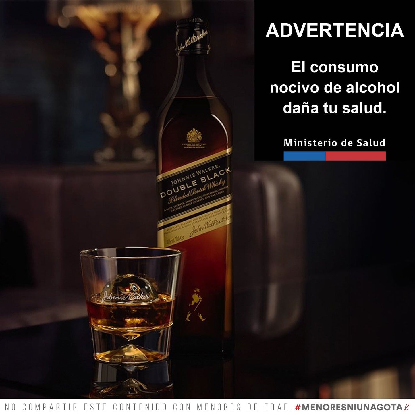 Johnnie Walker Double Black 750 cc (5012)