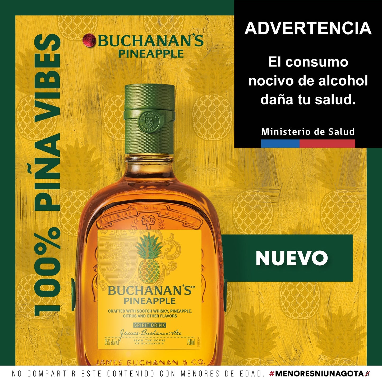 Buchanan's Piña 750 cc (5012)