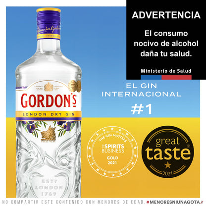 Gordons Dry Gin 75cl 12X01 (5012)