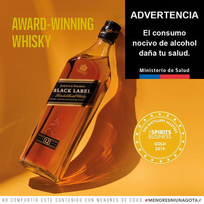 Johnnie Walker Black 750 cc