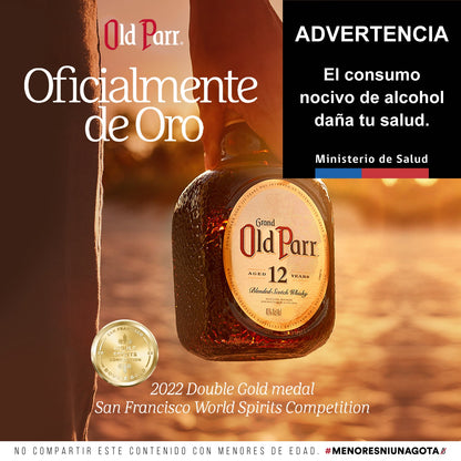 Old Parr 12Y Pk 75cl  12Y 12X01
