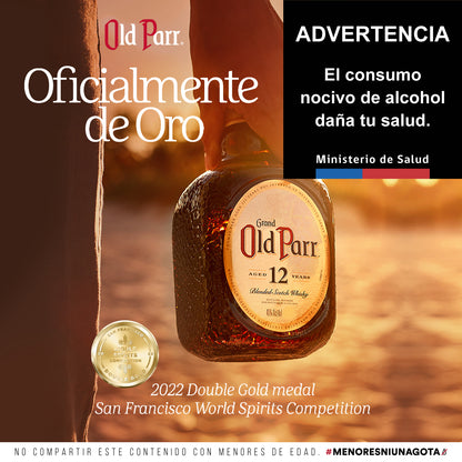 Old Parr 12Y Pk 75cl 12Y 12X01